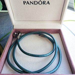 Pandora Leather Triple bracelet